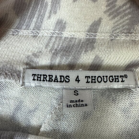 Threads 4 Thought Gardenia Shorts Pewter Houndstooth Size Small Eco-Friendly - Picture 4 of 7